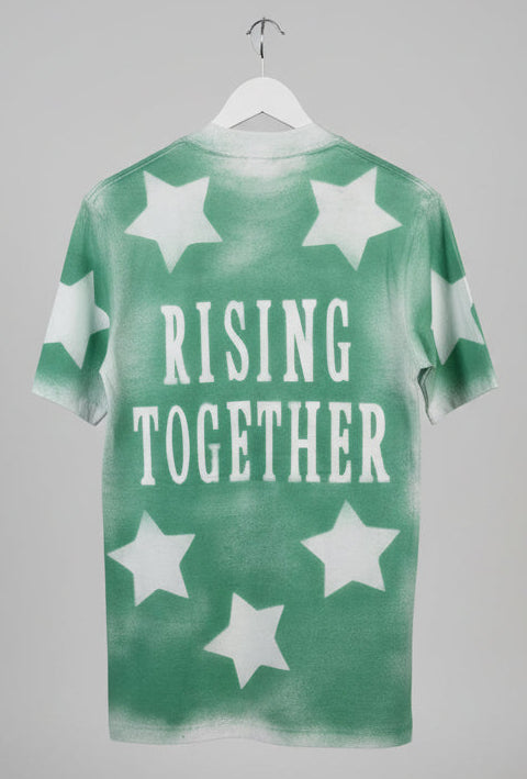 Rising Star Rising Together Fabric-Painted Tee