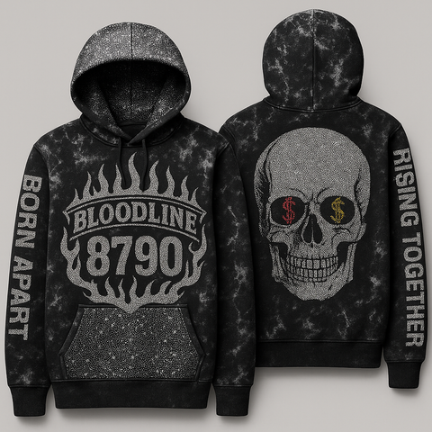 RISING SKULL HOODIE