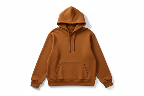 Caramel Brown blank hoodie product image