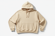 Creme Heavyweight hoodie blank product image