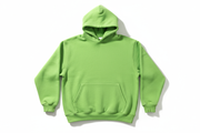 lime green heavyweight hoodie product image