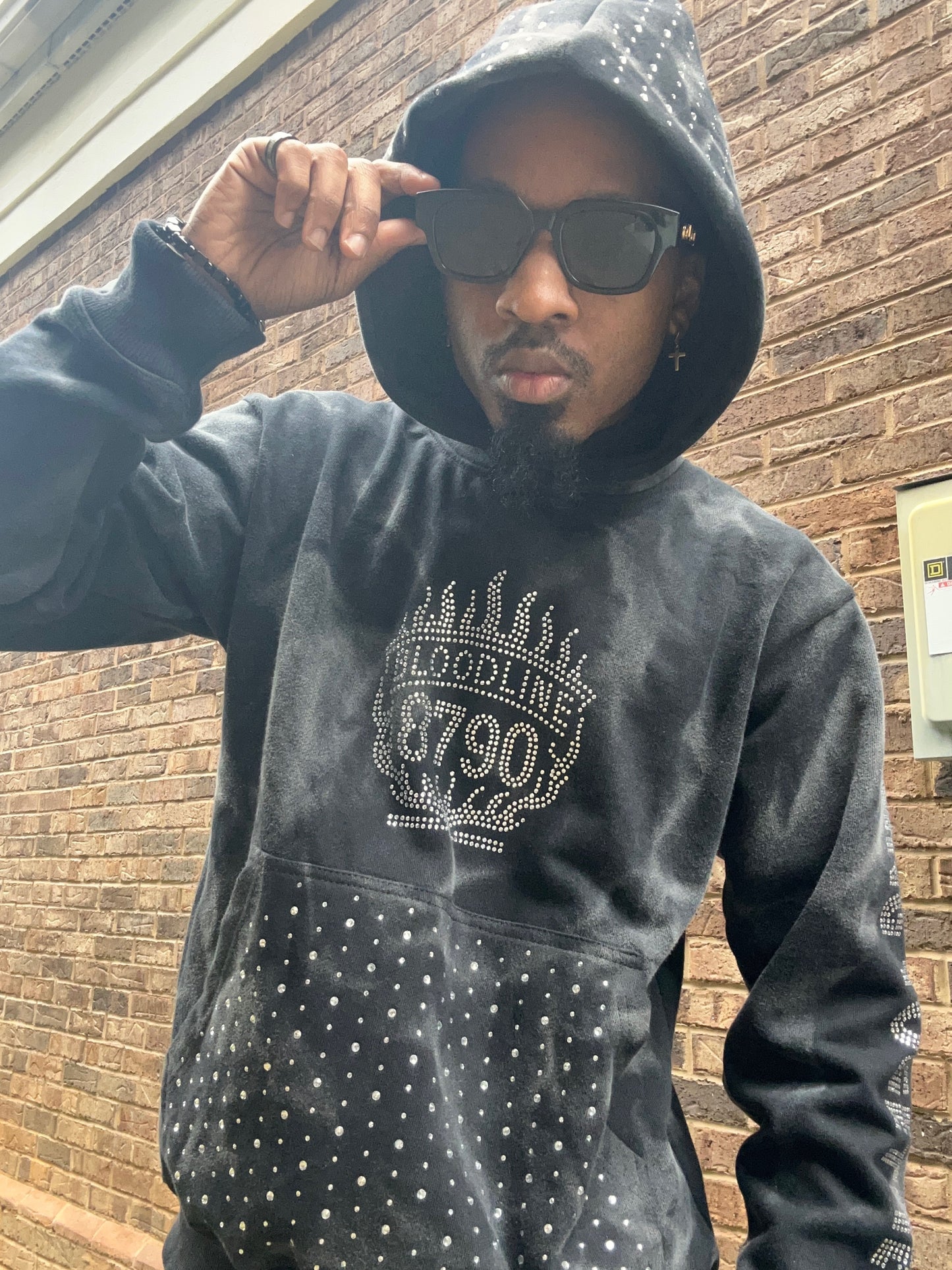 THE AURORA HOODIE (Limited Rhinestone Edition)